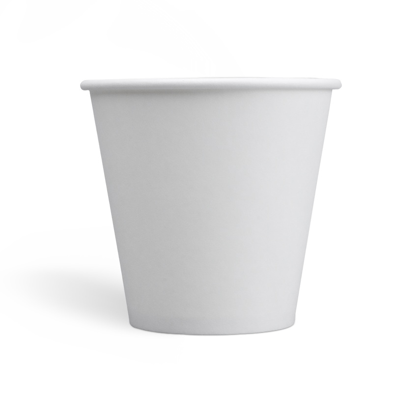 Bicchieri di carta a parete singola senza plastica E8oz
